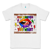 White kiss whoever you want tumbler Classic Tee - JahusDesignShop
