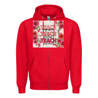Red teacher life Zipper Hoodie - TumblerDesignByShophia