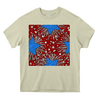 Mossy Glitter 4th of July Seamless Pattern Heavy Core Tee - BundleAndBundleShop