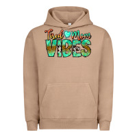 Pigment Burro Tired Mom Vibes Urban Hoodie - CowhideDigitalArt