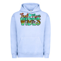 Pigment Grape Ice Tired Mom Vibes Urban Hoodie - CowhideDigitalArt