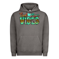 Pigment Tornado Tired Mom Vibes Urban Hoodie - CowhideDigitalArt