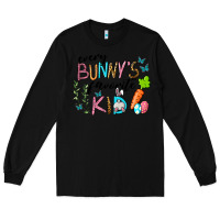 Black Every Bunnys Favorite Kid Long Sleeve Tee - RanaPortraitStore