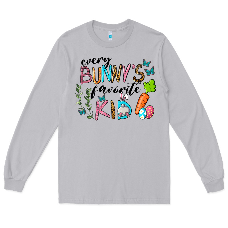 Every Bunnys Favorite Kid Long Sleeve Tee by RanaPortraitStore | Teevron
