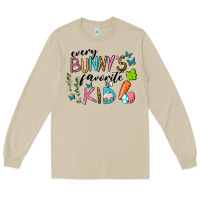Mushroom Every Bunnys Favorite Kid Long Sleeve Tee - RanaPortraitStore
