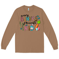 Toasted Coconut Every Bunnys Favorite Kid Long Sleeve Tee - RanaPortraitStore