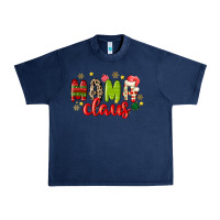 Navy mama claus Urban Heavy Tee - MaliasSmallBusiness