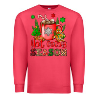Cardinal hot cocoa season Premium Sweatshirt - OliviaCreatesArt