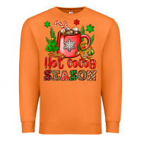 Carrot hot cocoa season Premium Sweatshirt - OliviaCreatesArt