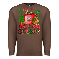 Chestnut hot cocoa season Premium Sweatshirt - OliviaCreatesArt