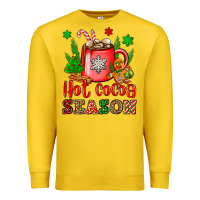 Lemon hot cocoa season Premium Sweatshirt - OliviaCreatesArt