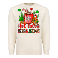 Sandshell hot cocoa season Premium Sweatshirt - OliviaCreatesArt