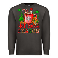 Smoke hot cocoa season Premium Sweatshirt - OliviaCreatesArt
