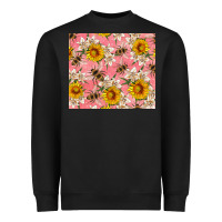 Black bees and flowers Heavyweight Sweatshirt - Artiststas