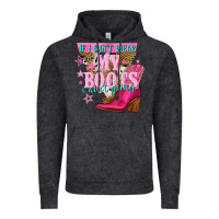 Vintage Black if i cant wear my boots i aint going Vintage Hoodie - NancyCooperArtShop