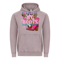 Vintage Zinc if i cant wear my boots i aint going Vintage Hoodie - NancyCooperArtShop