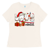 Bone Christmas love  dentist Ladies Tee - AdoDesignShop