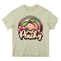 Mossy just peachy Heavy Core Tee - JahusDesignShop