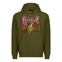 Army Green Band Mom Mother's Day Premium Hoodie - CowGirlArtShop