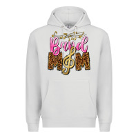 Dove Grey Band Mom Mother's Day Premium Hoodie - CowGirlArtShop