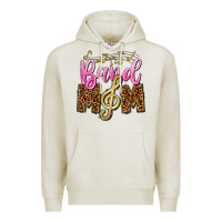 Oatmeal Heather Band Mom Mother's Day Premium Hoodie - CowGirlArtShop