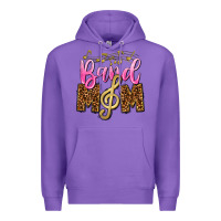 Purple Band Mom Mother's Day Premium Hoodie - CowGirlArtShop