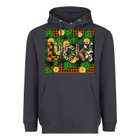 Smoke st patricks day lucky clover and coins Heavyweight Hoodie - CowGirlArtShop