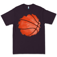 Plum basketball patch Premium Tee - AdoDesignShop