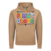 Vintage Coffee first grade Vintage Hoodie - MaliasSmallBusiness
