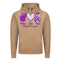 Vintage Coffee Peace Love Cure Odgkins Lympoma Vintage Hoodie - Jasminsmagicworld