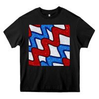 Black Glitter 4th Of July Seamless Pattern Heavy Core Tee - BundleAndBundleShop