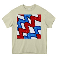 Mossy Glitter 4th Of July Seamless Pattern Heavy Core Tee - BundleAndBundleShop