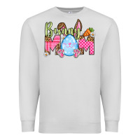 Dove Grey Easter Day Bunny mom Premium Sweatshirt - OliviaCreatesArt