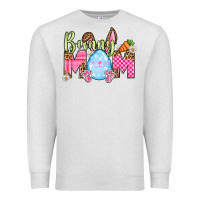 Oatmeal Heather Easter Day Bunny mom Premium Sweatshirt - OliviaCreatesArt