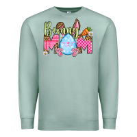 Seafoam Easter Day Bunny mom Premium Sweatshirt - OliviaCreatesArt