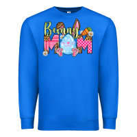 True Royal Easter Day Bunny mom Premium Sweatshirt - OliviaCreatesArt