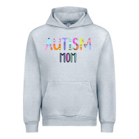 Heather Grey Titi Pretty Art Autism Mom Urban Hoodie - CowhideDigitalArt