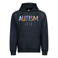 Navy Titi Pretty Art Autism Mom Urban Hoodie - CowhideDigitalArt