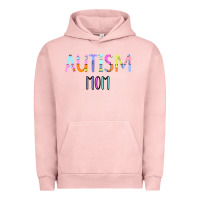 Pigment Salmon Titi Pretty Art Autism Mom Urban Hoodie - CowhideDigitalArt