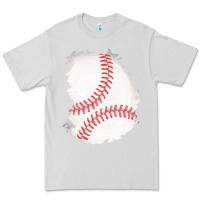Dove Grey baseball patch Premium Tee - AdoDesignShop