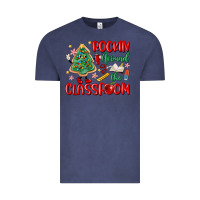 Vintage Denim rockin around the clasroom teacher Vintage Tee - MaliasSmallBusiness