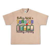 Burro battery life of a teacher monday friday Urban Heavy Tee - MaliasSmallBusiness