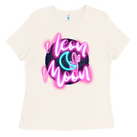 Bone neon moon Ladies Tee - JahusDesignShop
