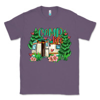 Lavender camp life Classic Tee - MaliasSmallBusiness