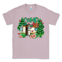 Lilac camp life Classic Tee - MaliasSmallBusiness