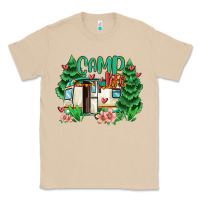 Mushroom camp life Classic Tee - MaliasSmallBusiness