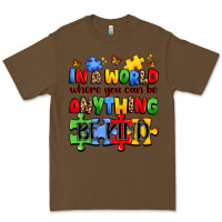 Cacao in a world where you can be anything be kind Premium Tee - JahusDesignShop