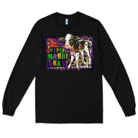 Black Mardi Gras Calf Long Sleeve Tee - LillyAllenDesigns
