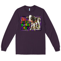 Plum Mardi Gras Calf Long Sleeve Tee - LillyAllenDesigns