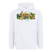 White St. Patrick's Day Nurse Heavyweight Hoodie - CowGirlArtShop